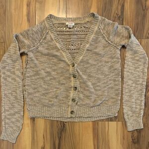 MOSSIMO cardigan, brown, xs.